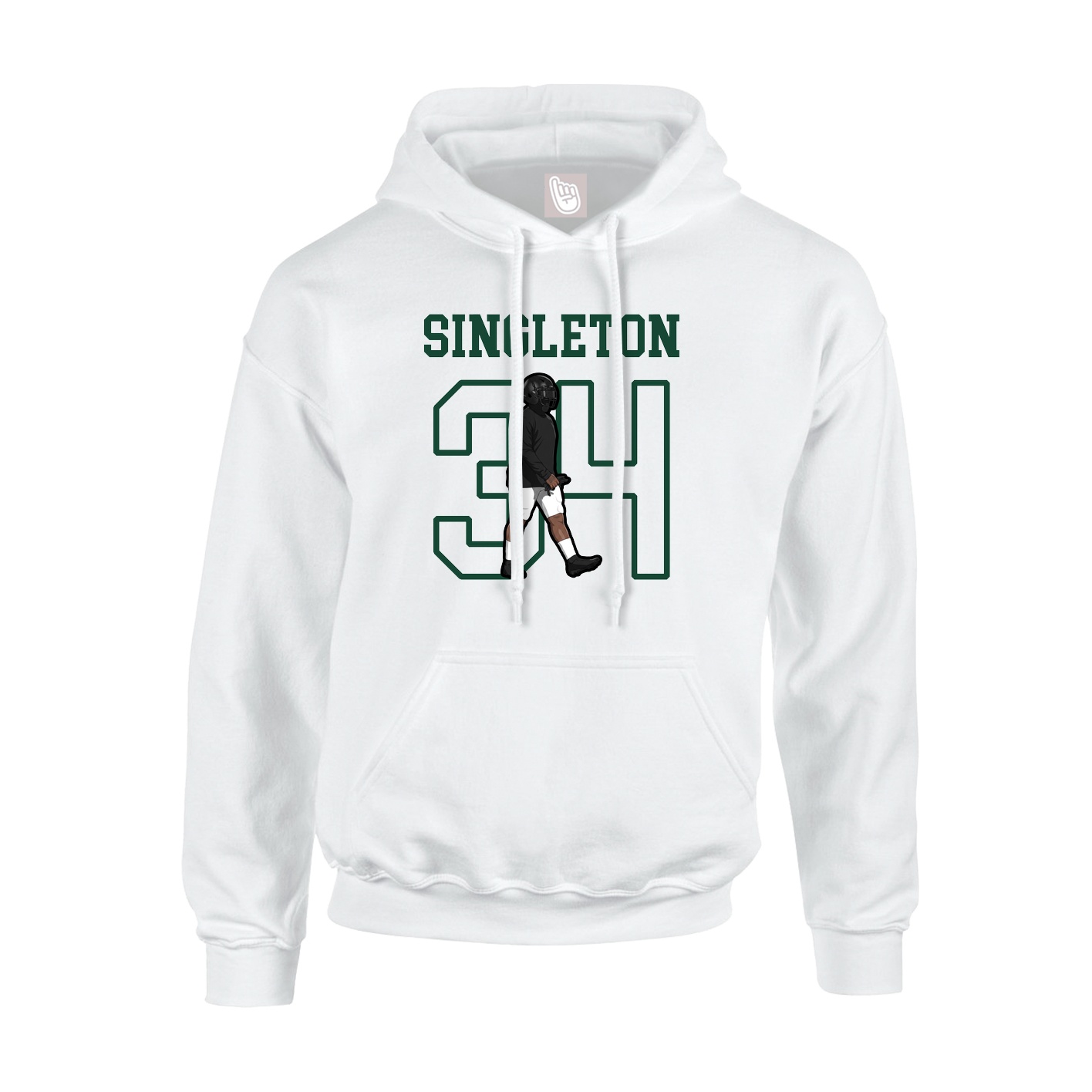 Youth Hoodie — Shirsey in White