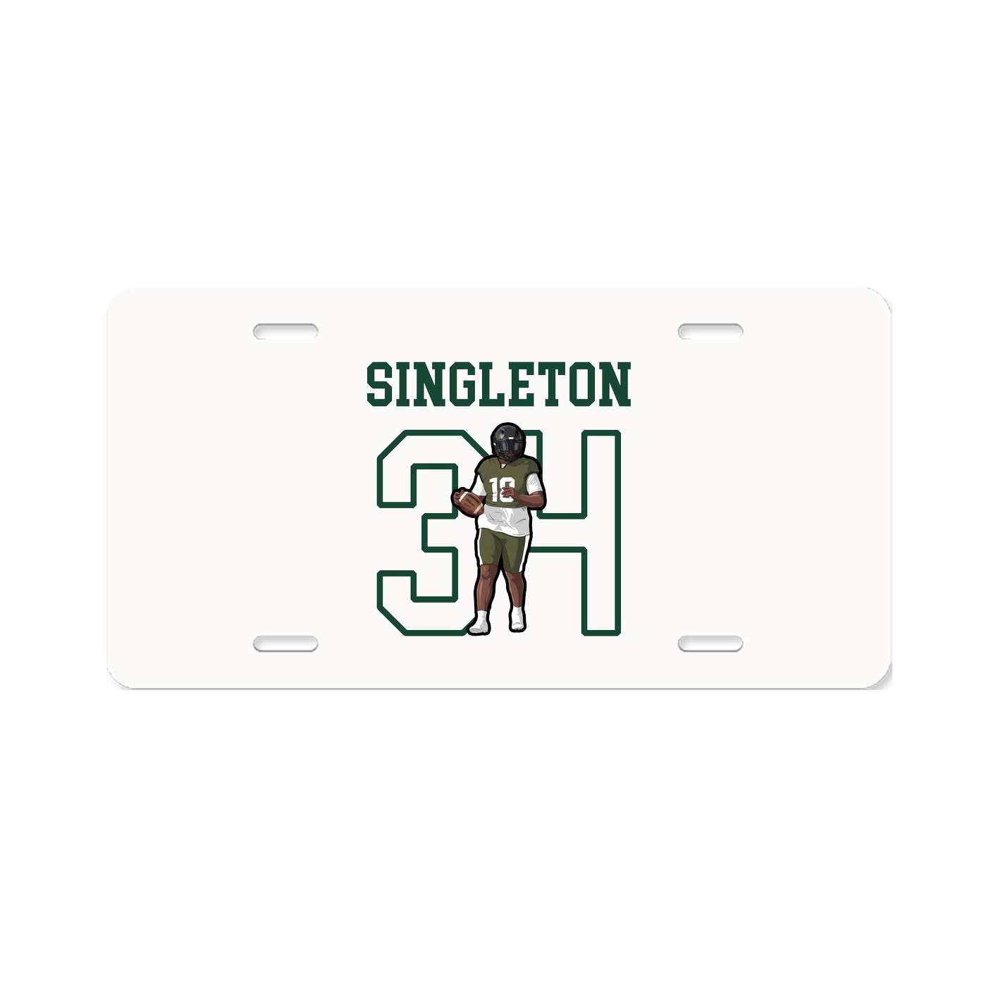 License Plate — Shirsey in Classic