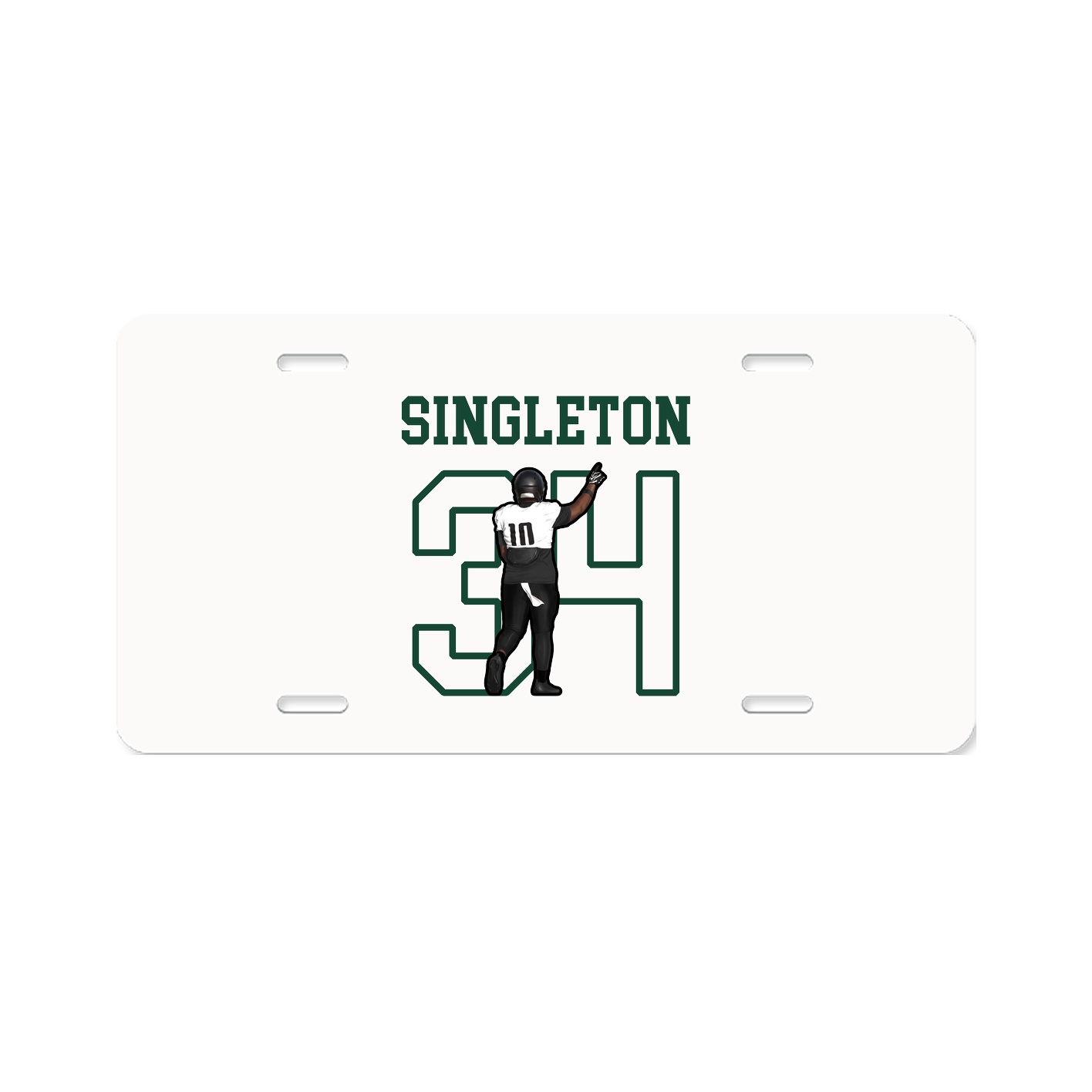 License Plate — Shirsey in Classic