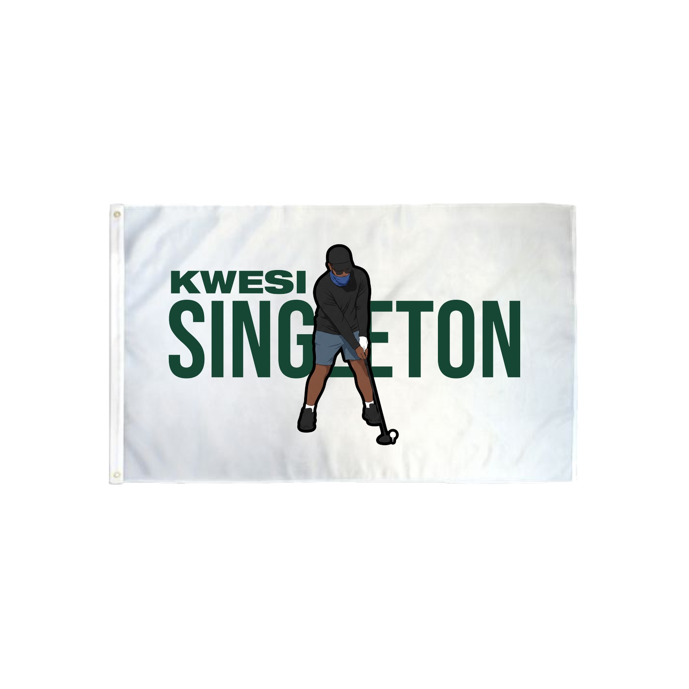 3x5 Flag — Player Name in Classic