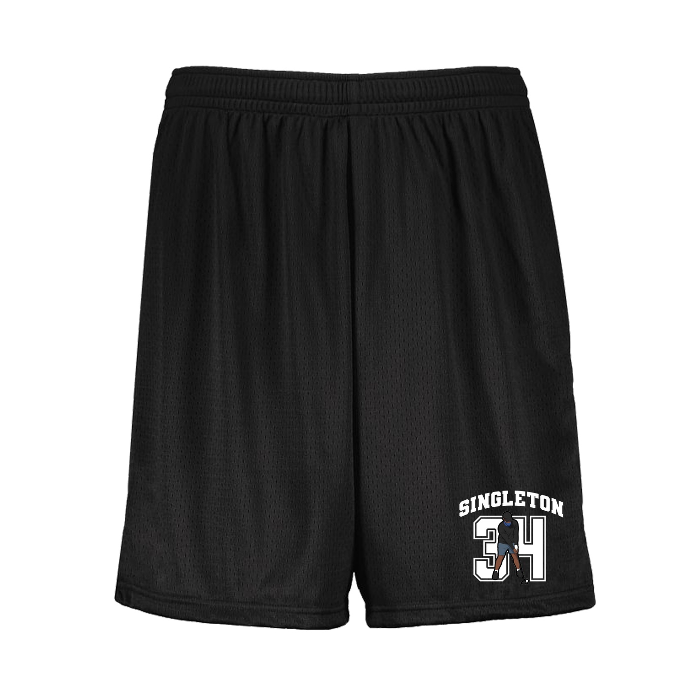 Shorts — Number in Black