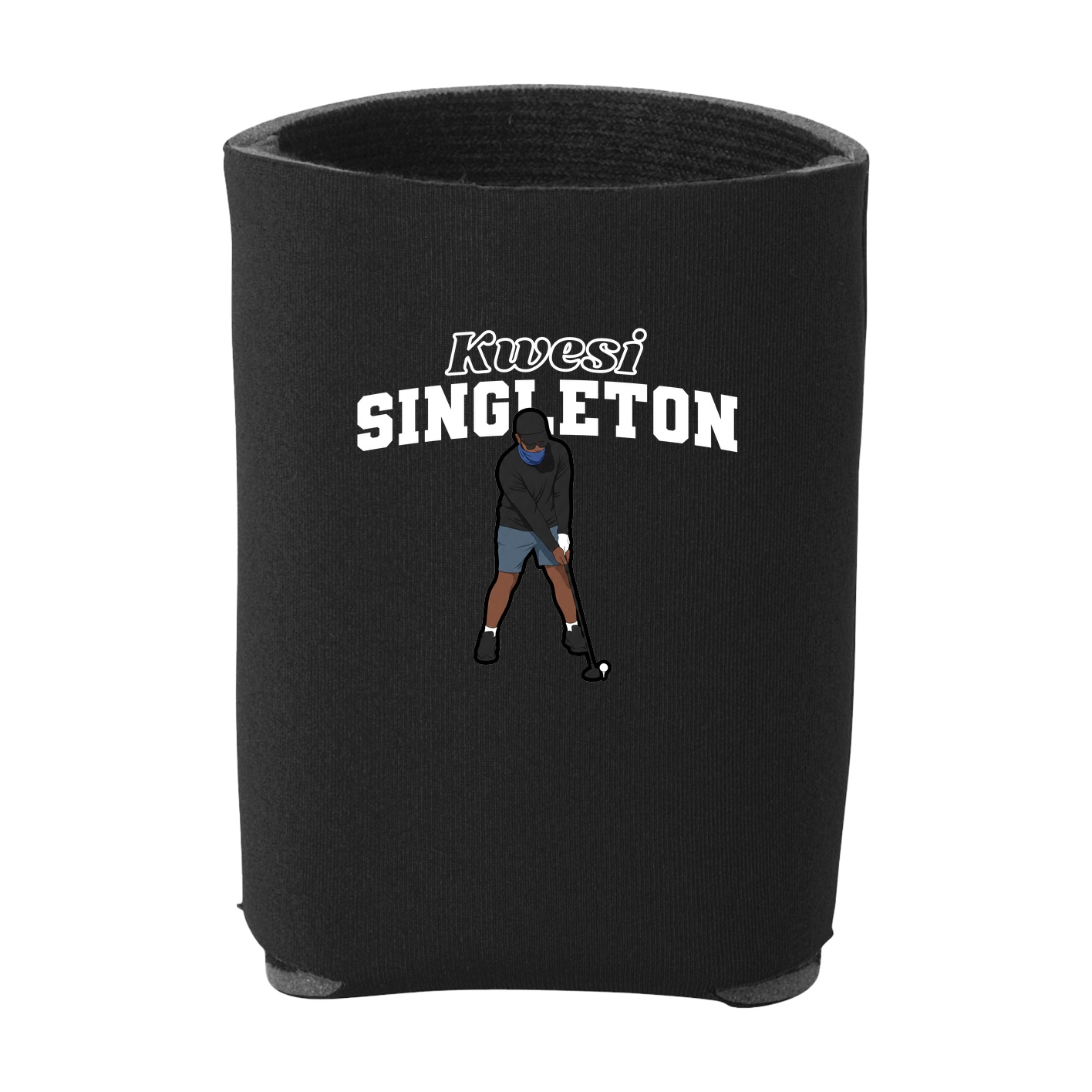 Can Holder — Name Arch in Black