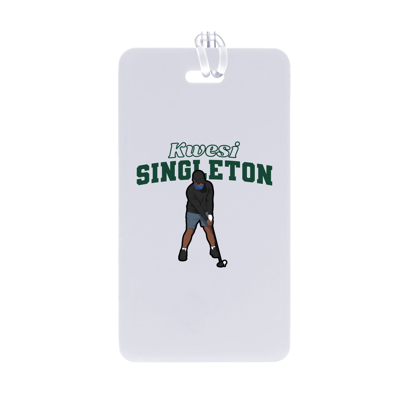 Bag Tag — Name Arch in Classic