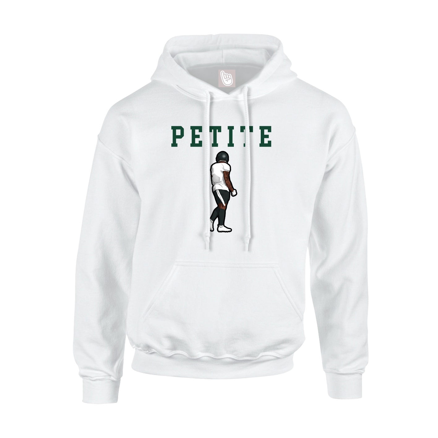 Hoodie — Shirsey in White