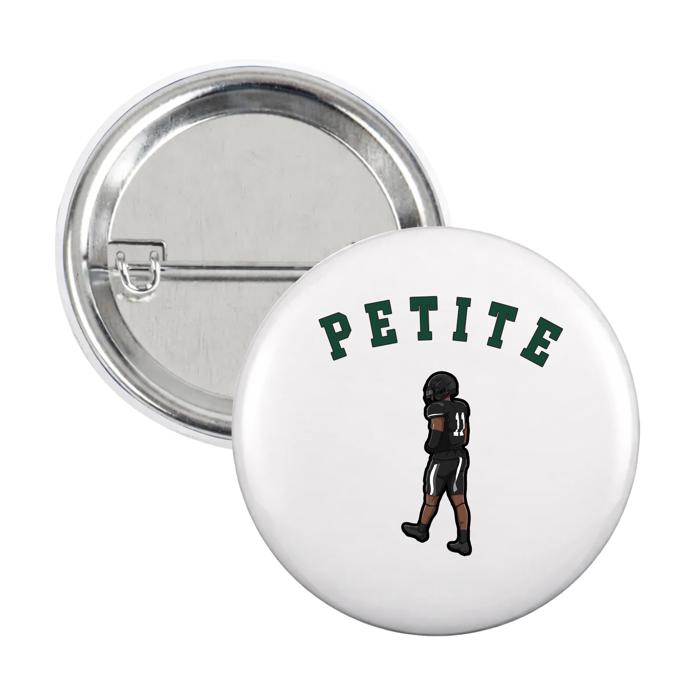 Game Day Button — Shirsey Arch in White