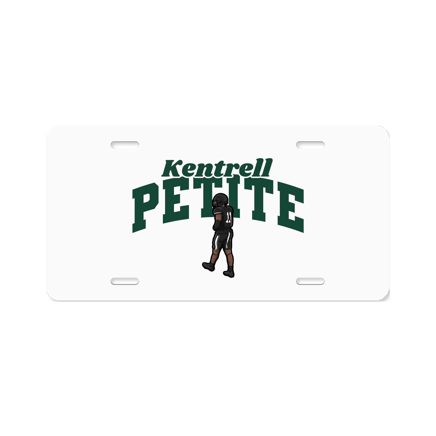 License Plate — Signature Arch in Classic