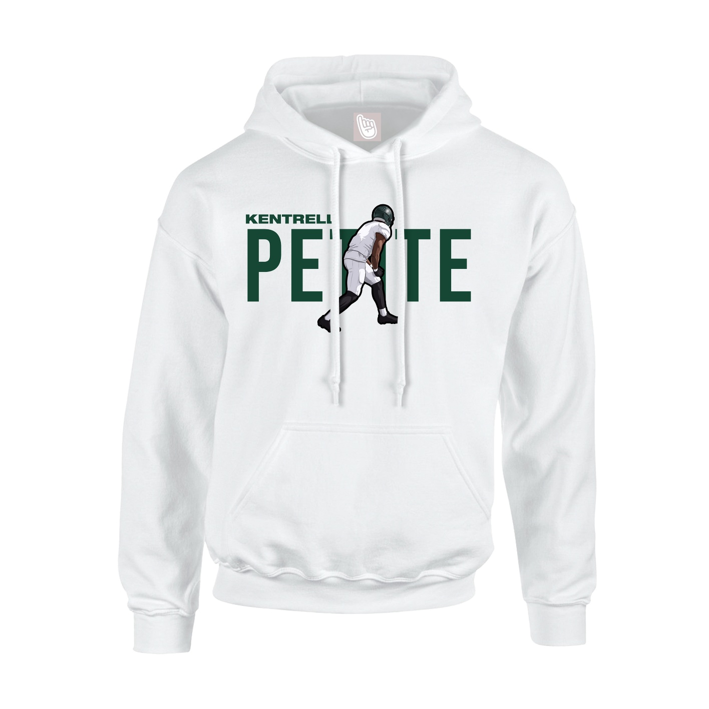 Hoodie — Player Name in White