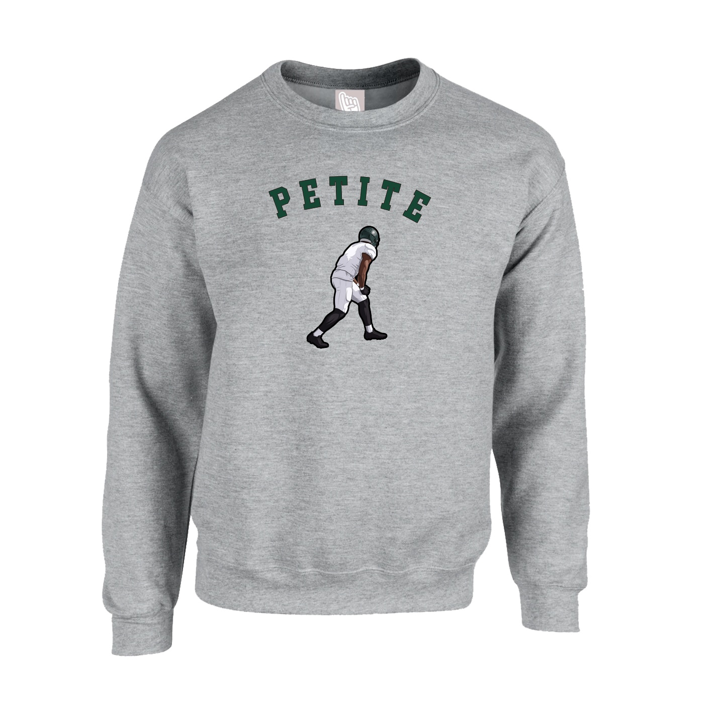 Fleece Crew — Shirsey Arch in Grey