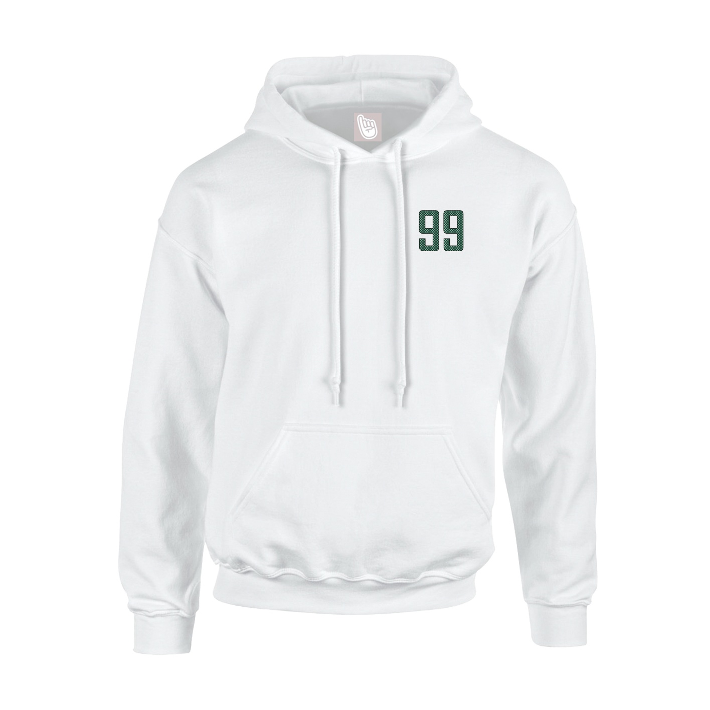 Hoodie — Front Shirsy in White