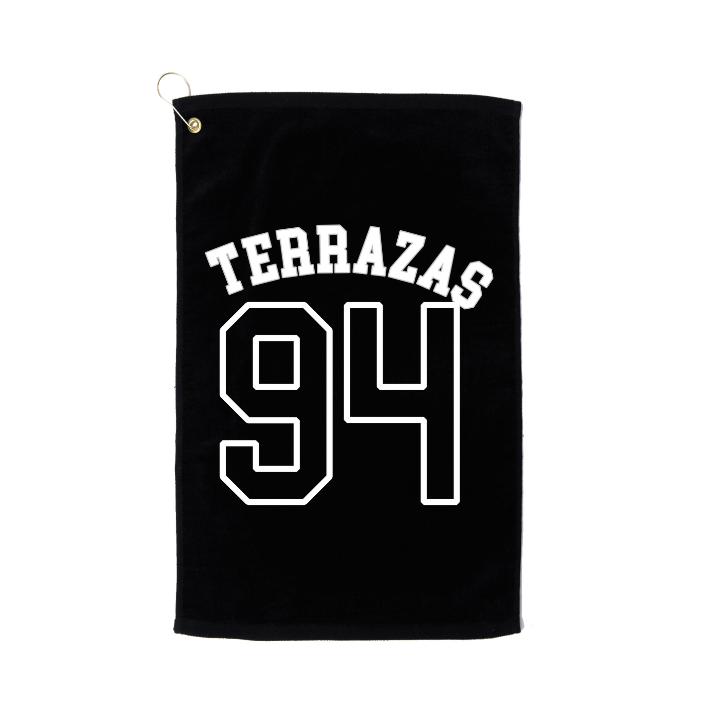 Golf Towel — Shirsey Arch in Black
