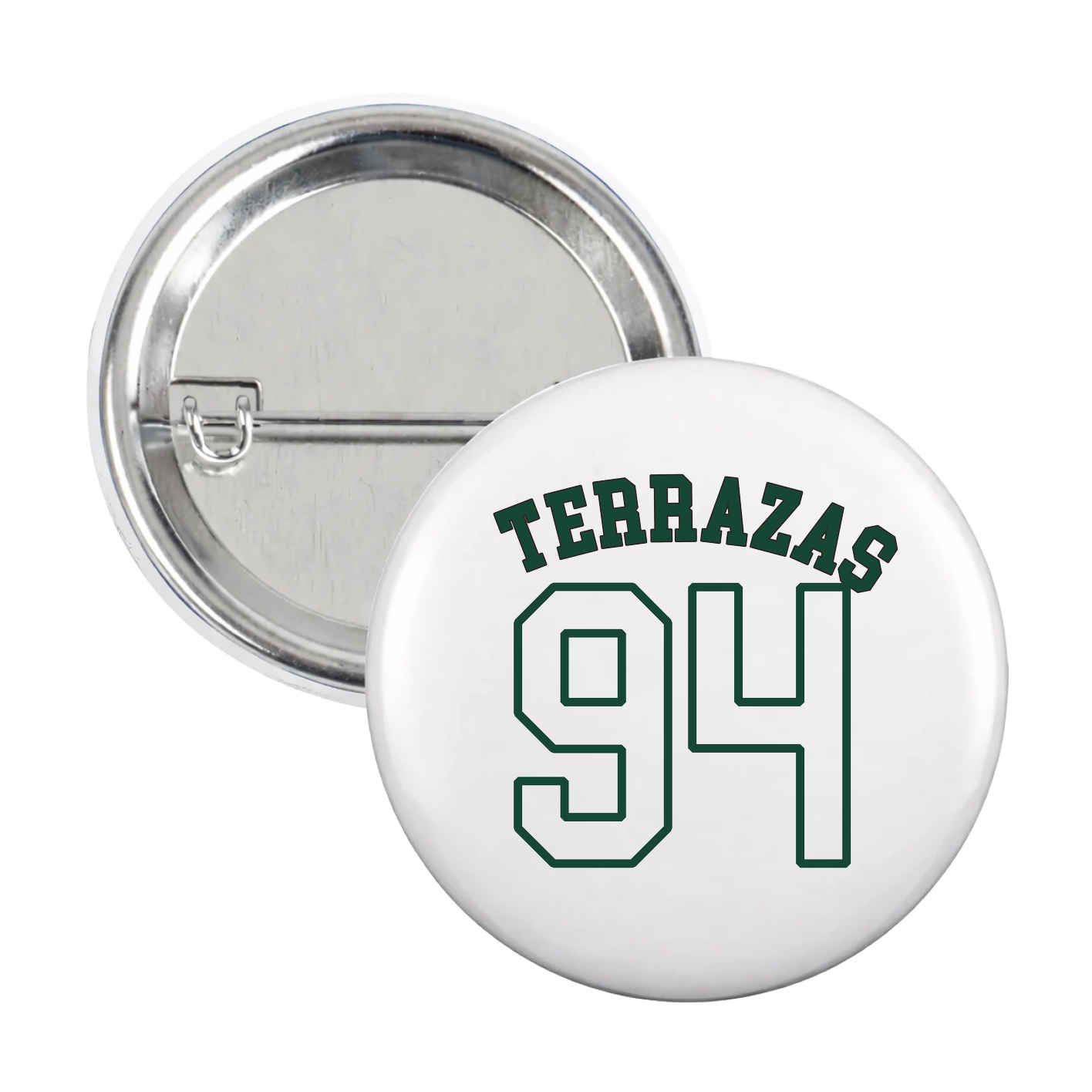 Game Day Button — Shirsey Arch in White