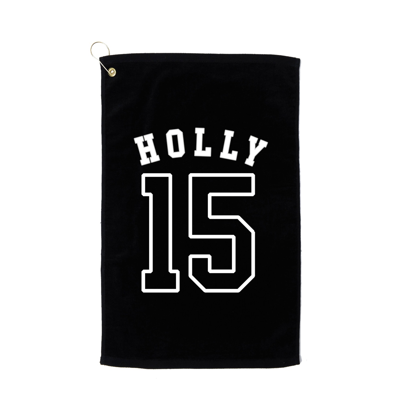 Golf Towel — Shirsey Arch in Black