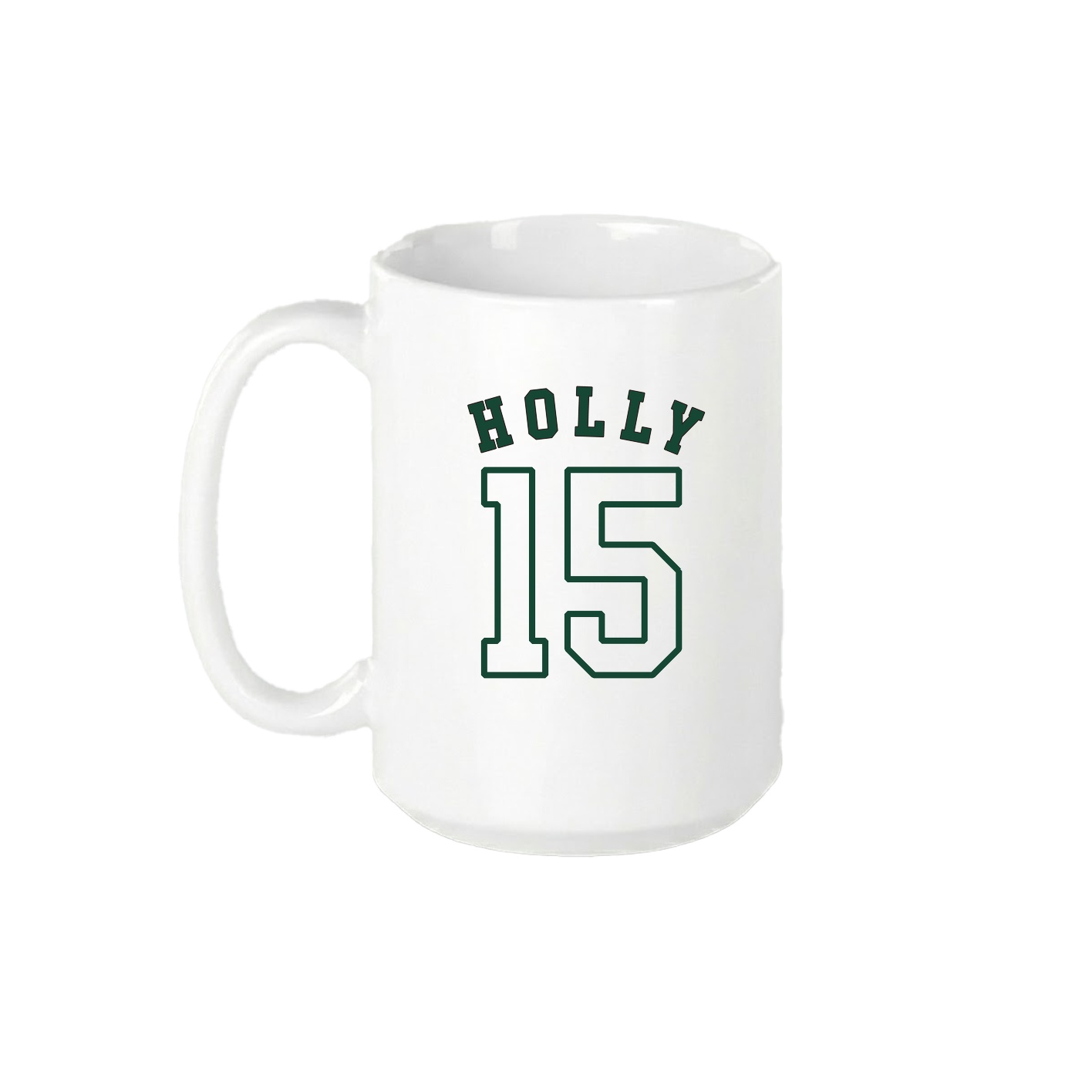 15oz Coffee Mug — Shirsey Arch in White