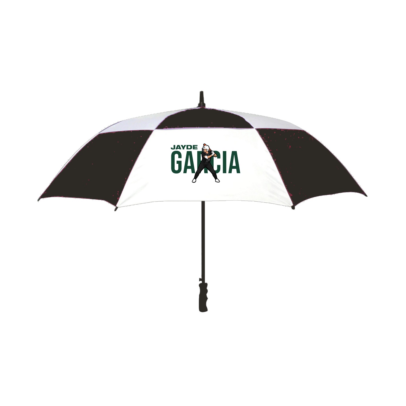 Golf Umbrella — Player Name in Black