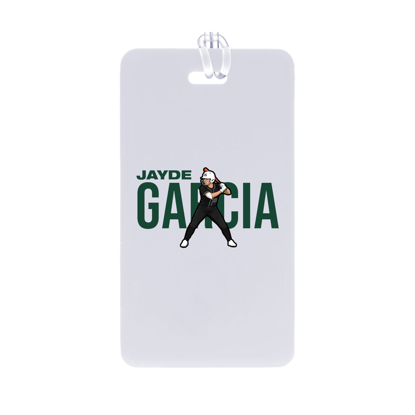 Bag Tag — Player Name in Classic