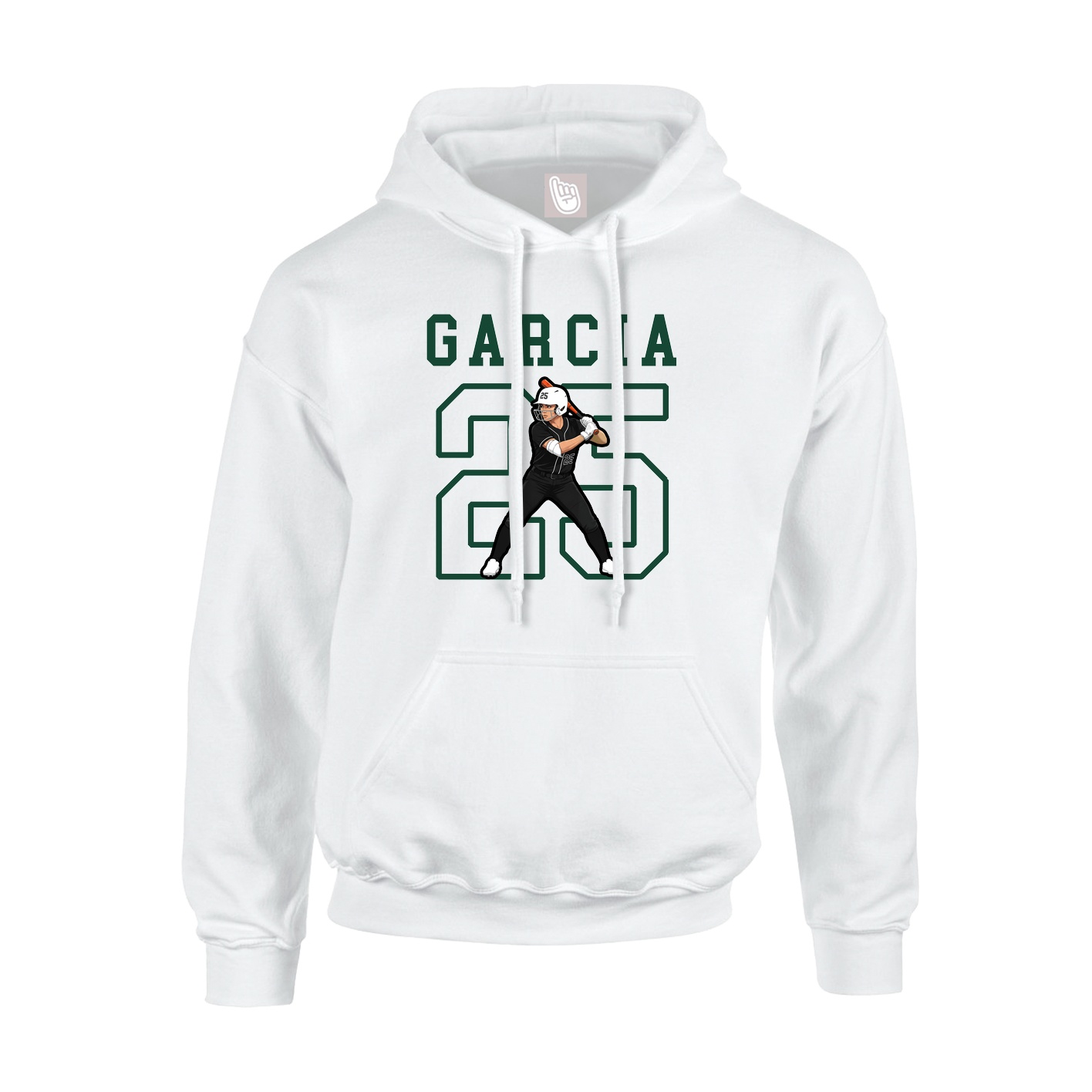 Youth Hoodie — Shirsey in White