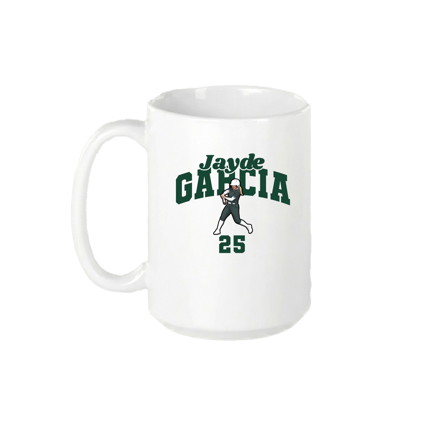 15oz Coffee Mug — Signature Arch in White