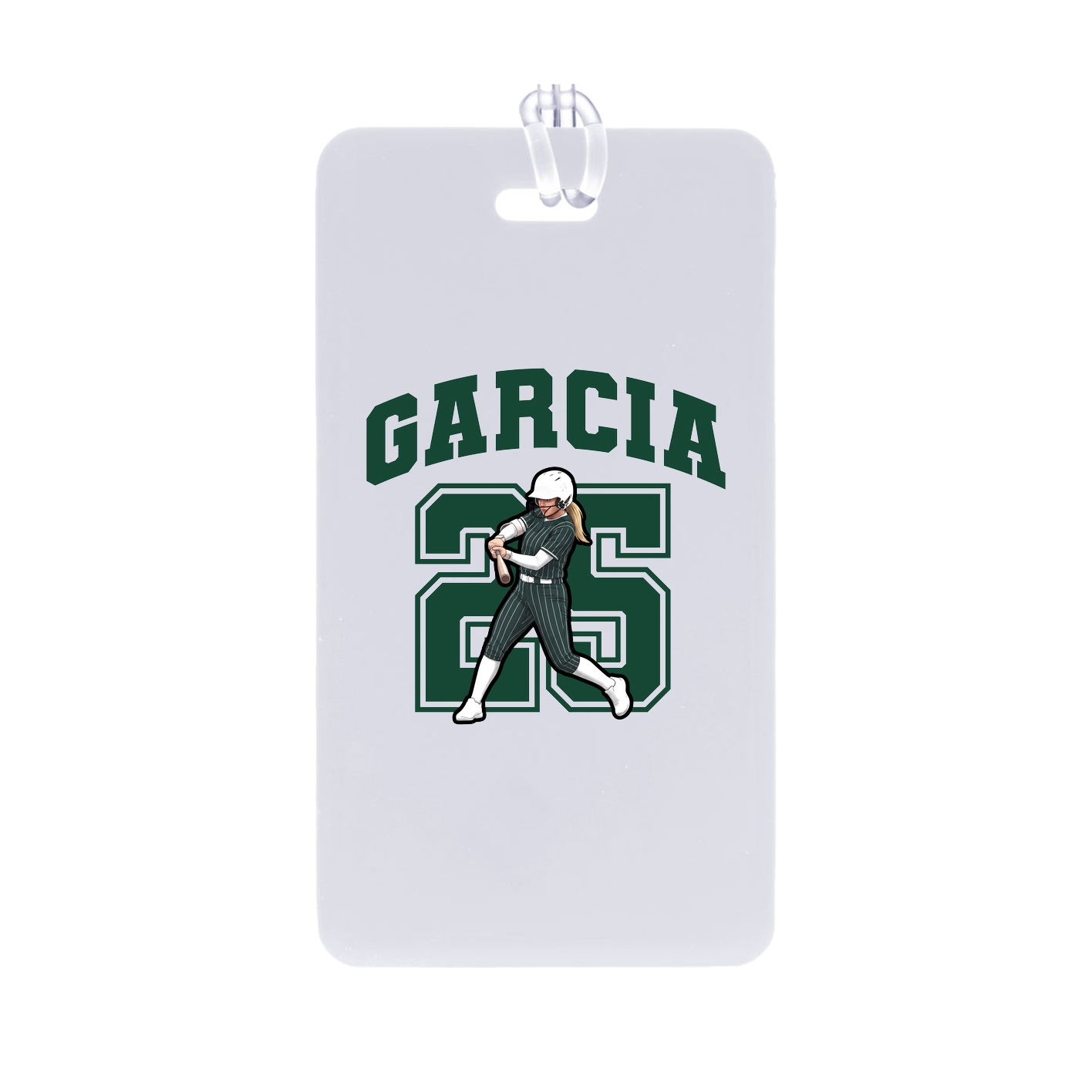 Bag Tag — Number in Classic