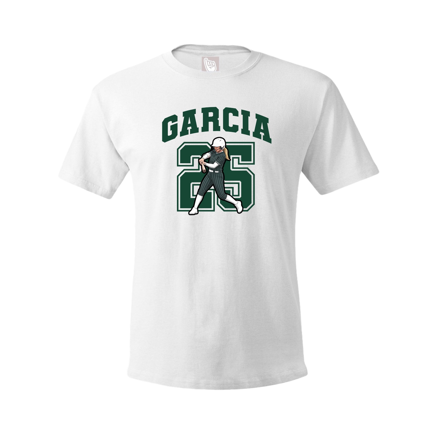 Tee — Number in White