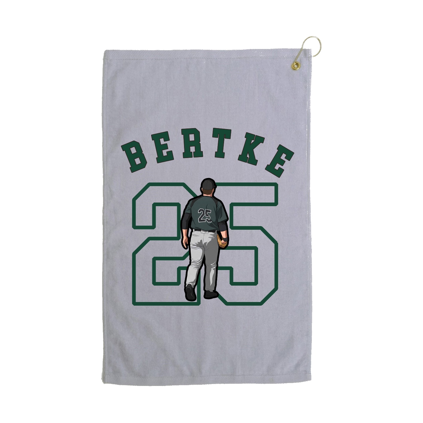Golf Towel — Shirsey Arch in Grey