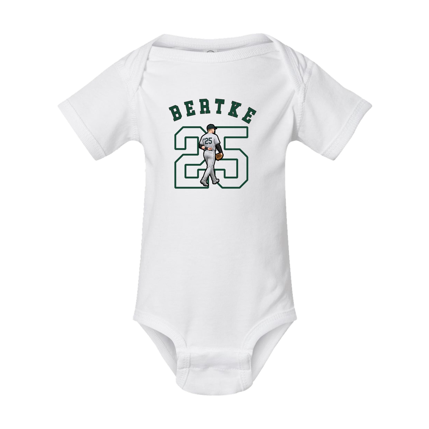 Baby Onesie — Shirsey Arch in White