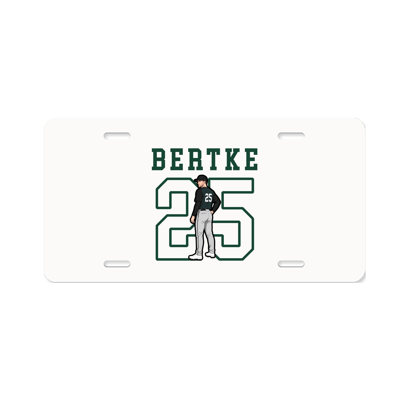 License Plate — Shirsey in Classic
