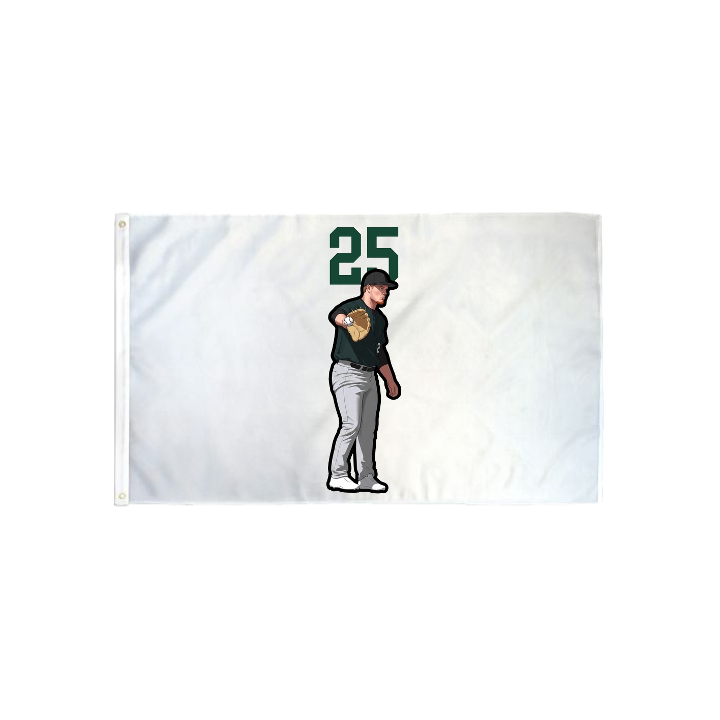 3x5 Flag — Number Top in Classic