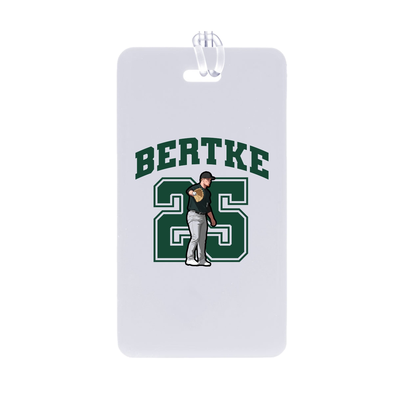 Bag Tag — Number in Classic