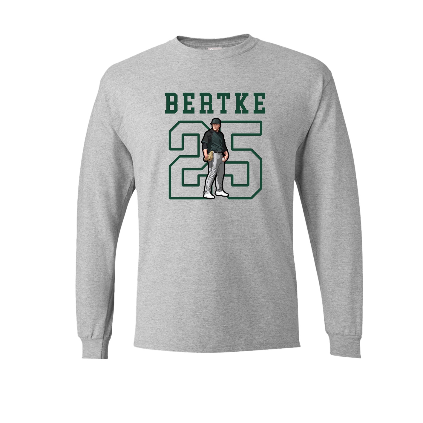 Long Sleeve Tee — Shirsey in Grey