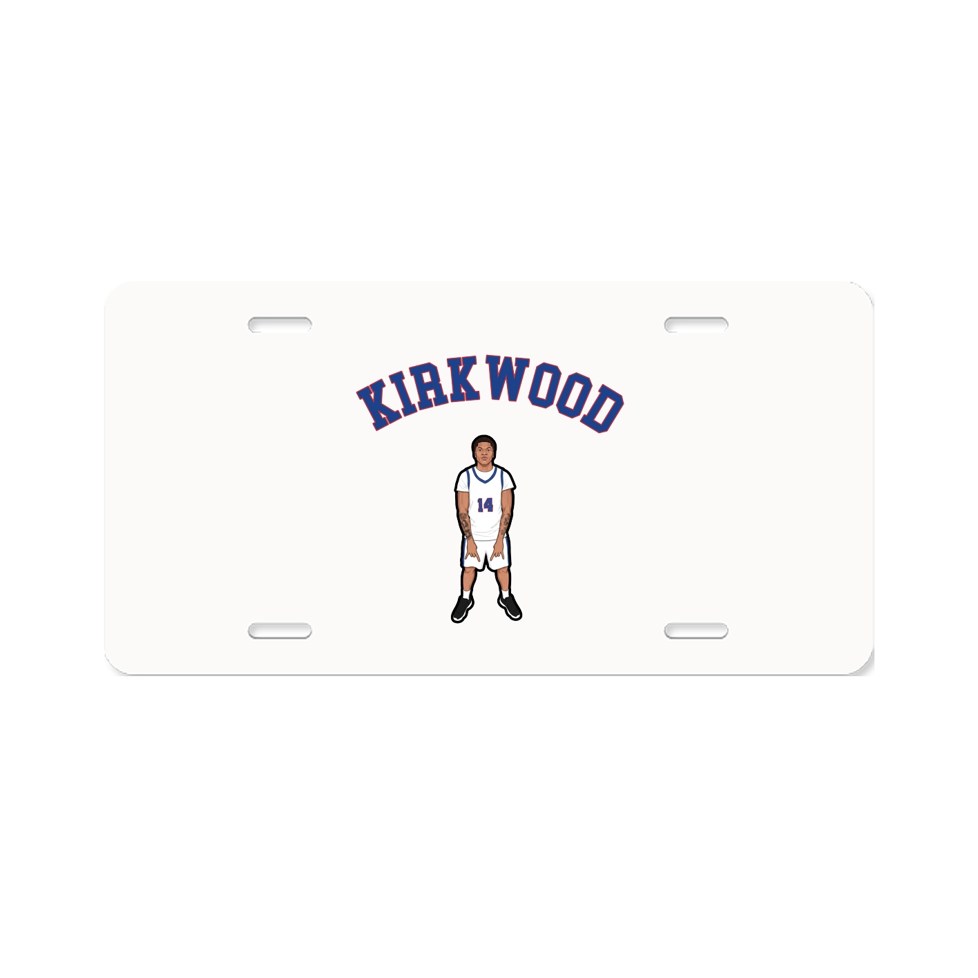 License Plate — Shirsey Arch in Classic