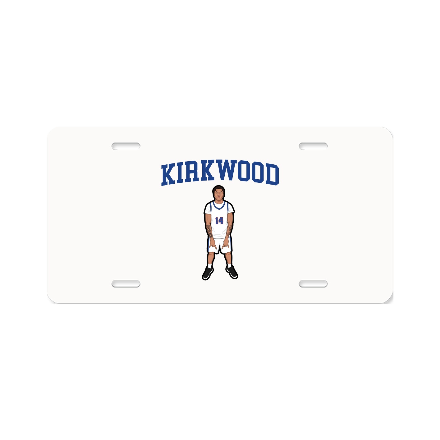 License Plate — Shirsey in Classic