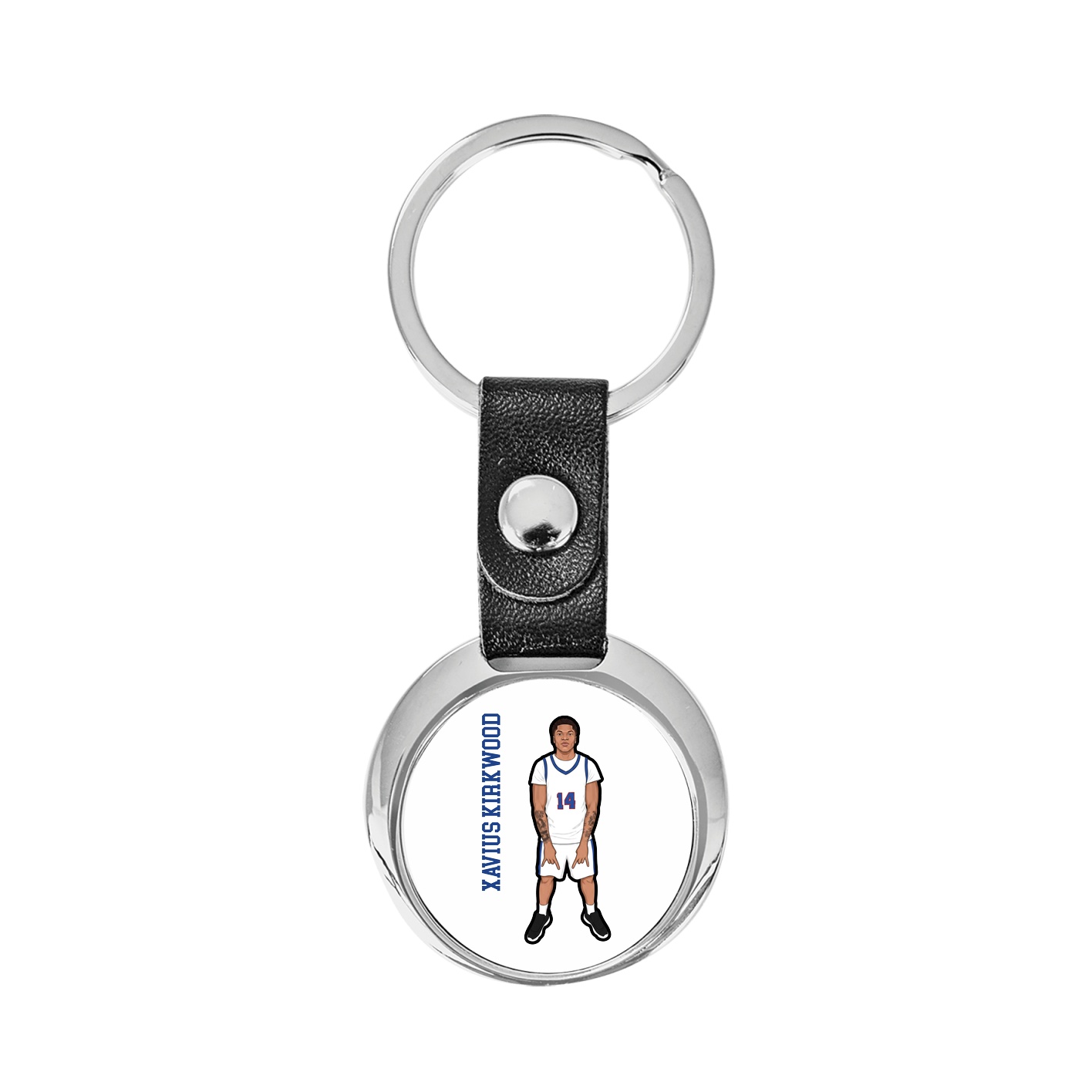 Key Chain — Name Vertical in Classic