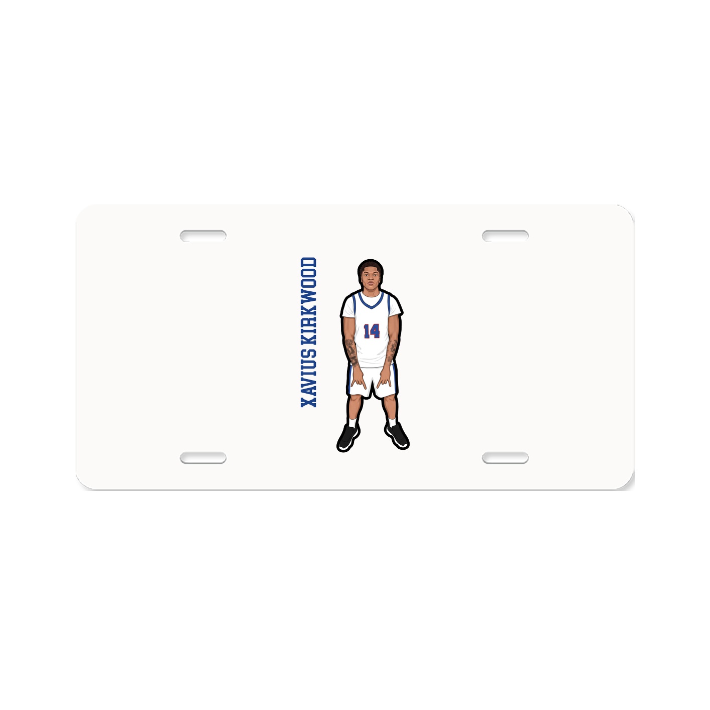 Aluminum License Plate