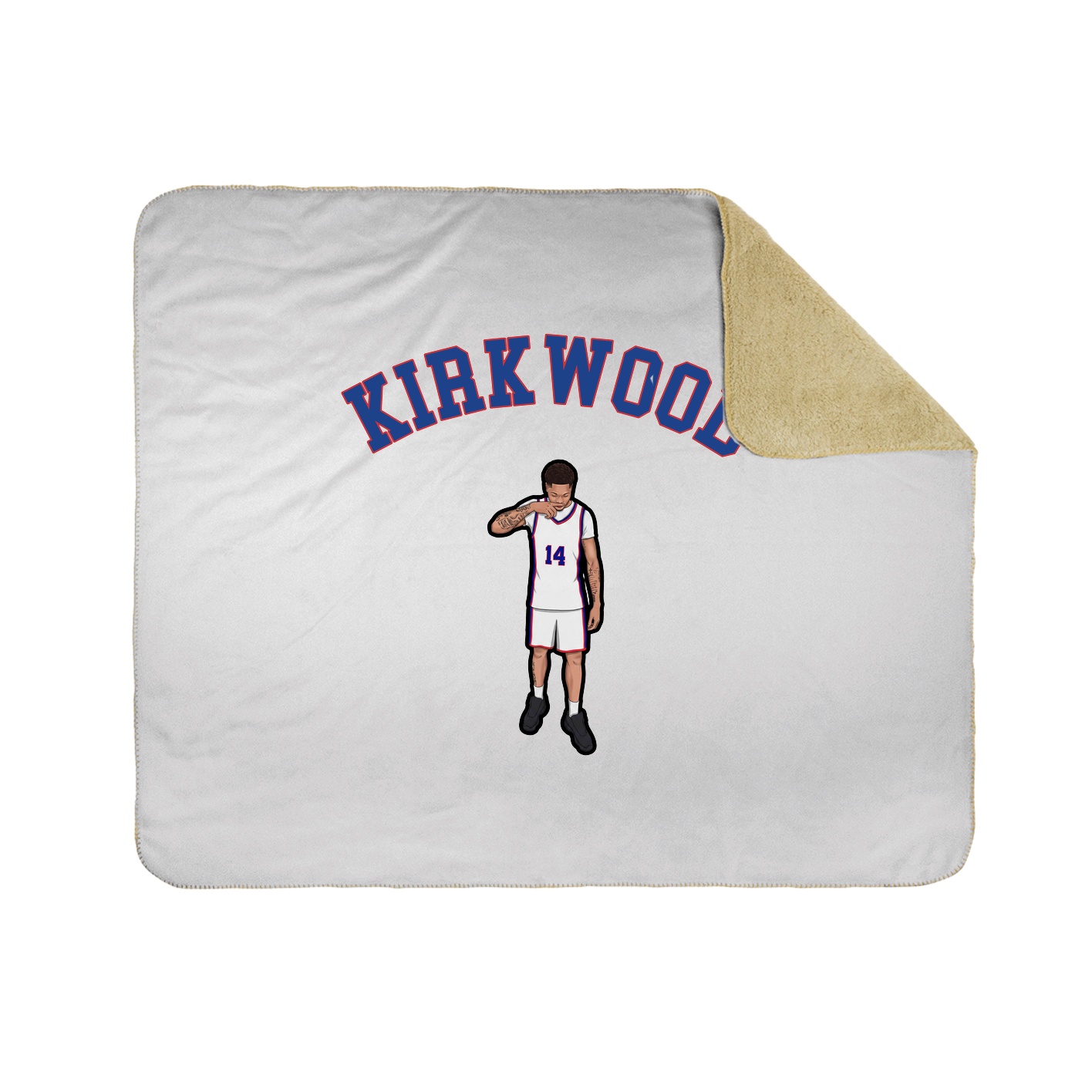 Throw Blanket — Shirsey Arch in White