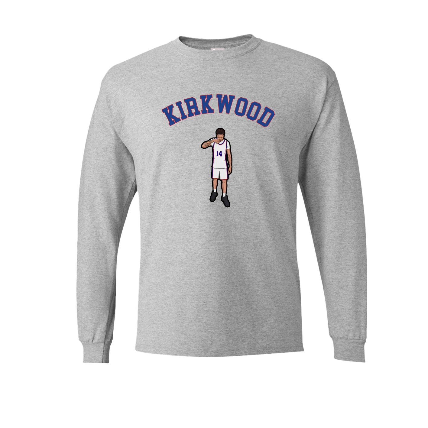 Long Sleeve Tee — Shirsey Arch in Grey