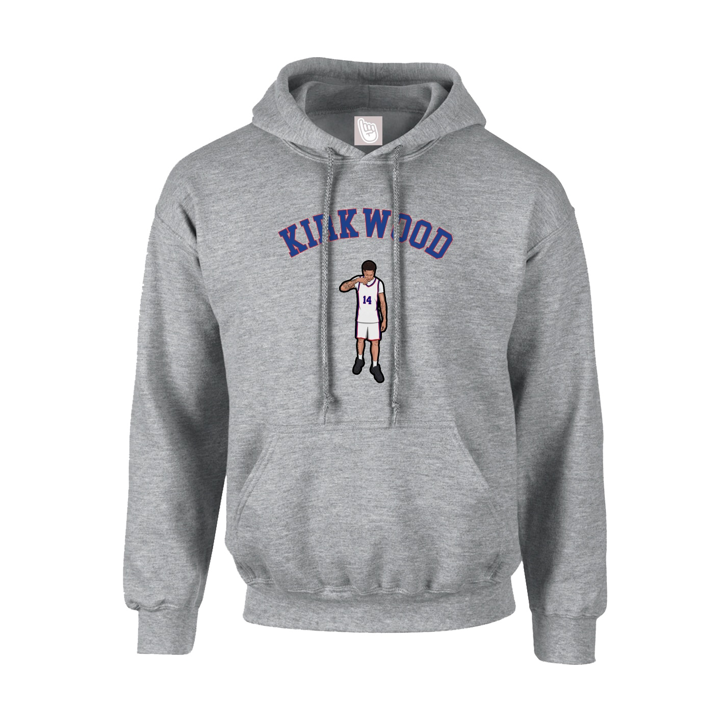 Youth Hoodie — Shirsey Arch in Grey