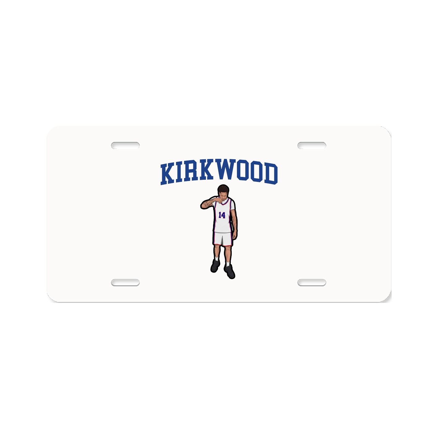 License Plate — Shirsey in Classic