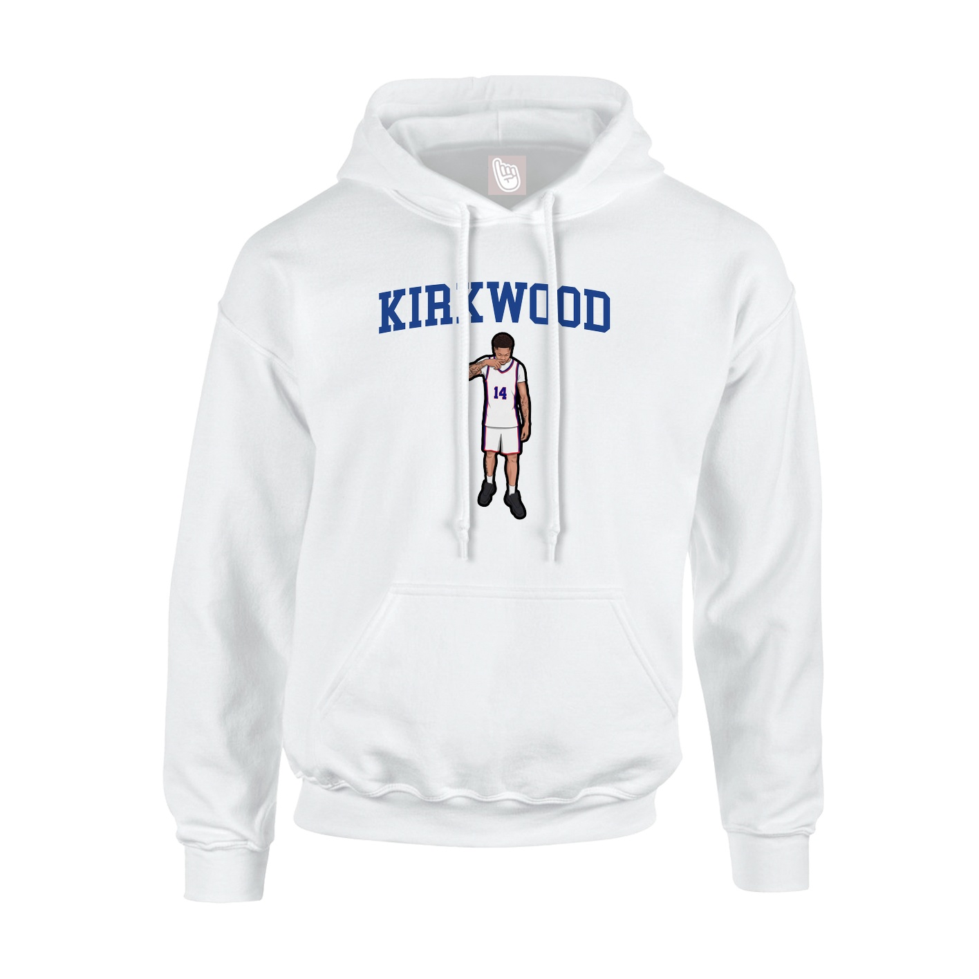 Hoodie — Shirsey in White