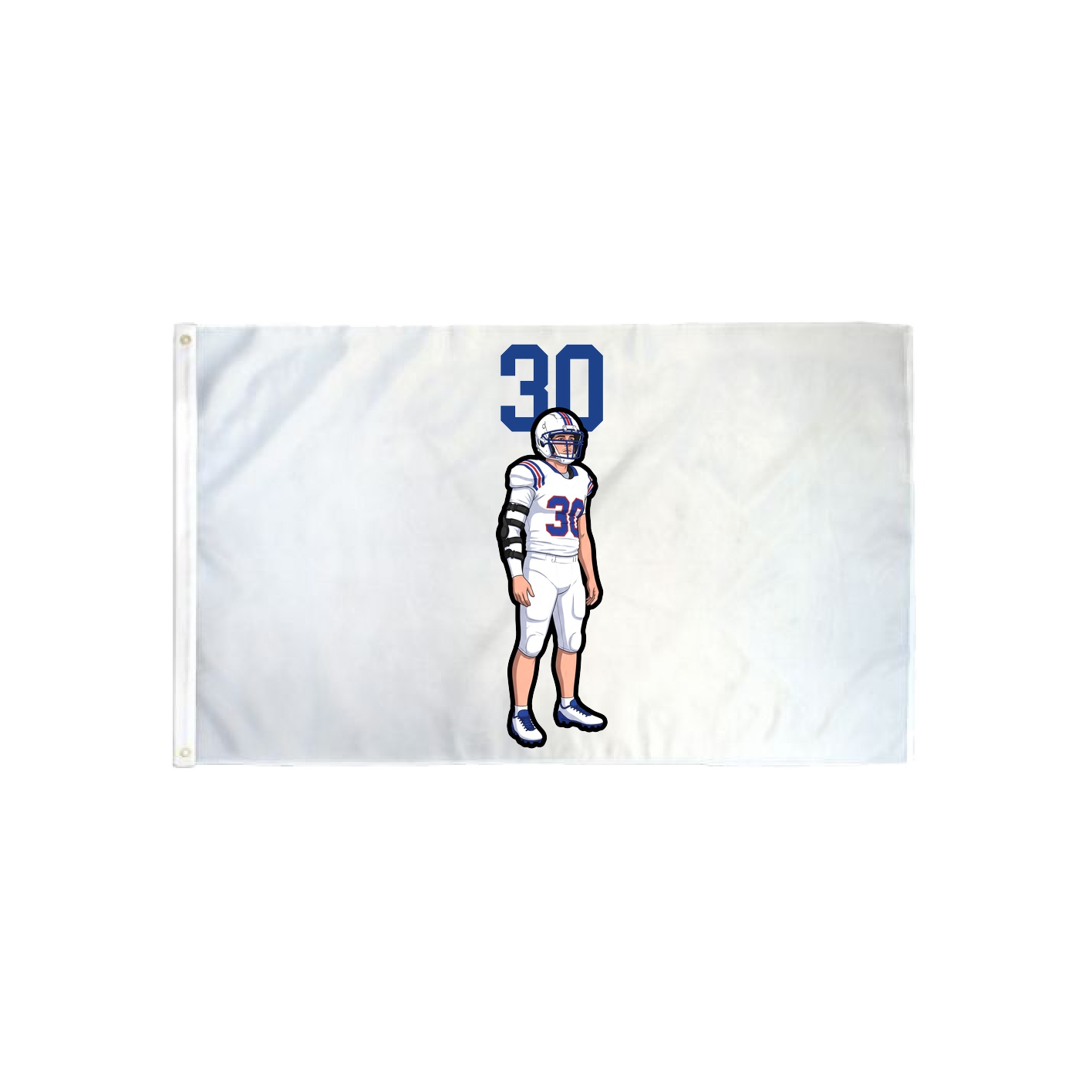 3x5 Flag — Number Top in Classic