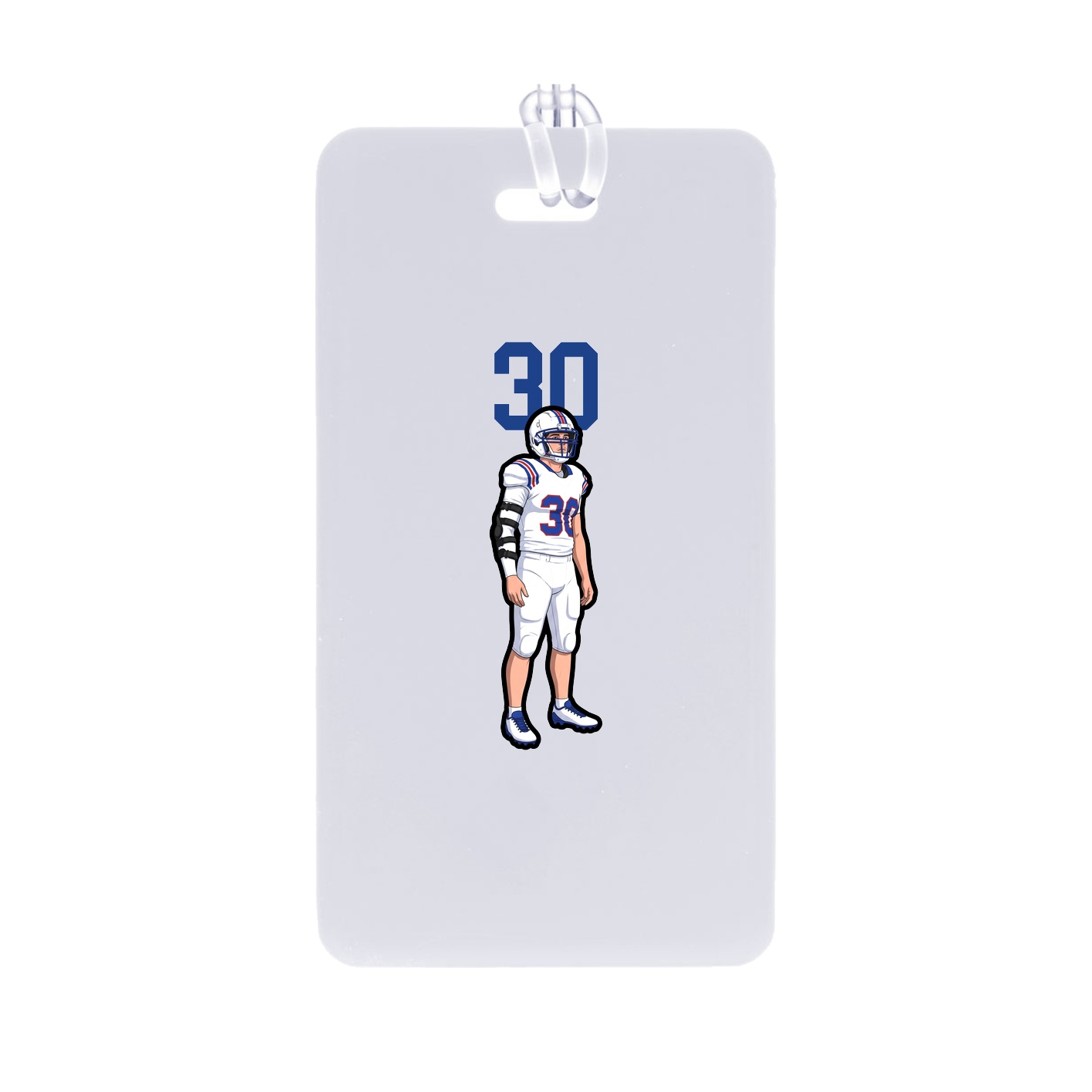 Bag Tag — Number Top in Classic