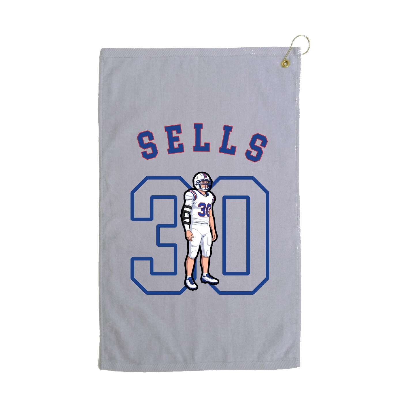 Golf Towel — Shirsey Arch in Grey