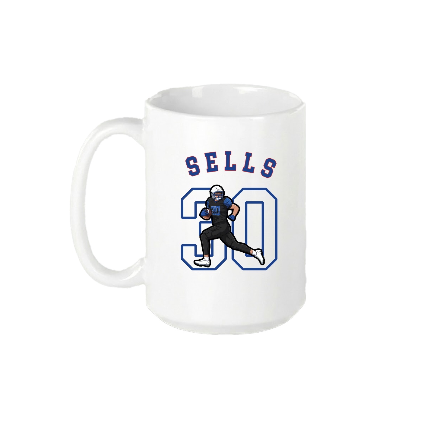 15oz Coffee Mug — Shirsey Arch in White