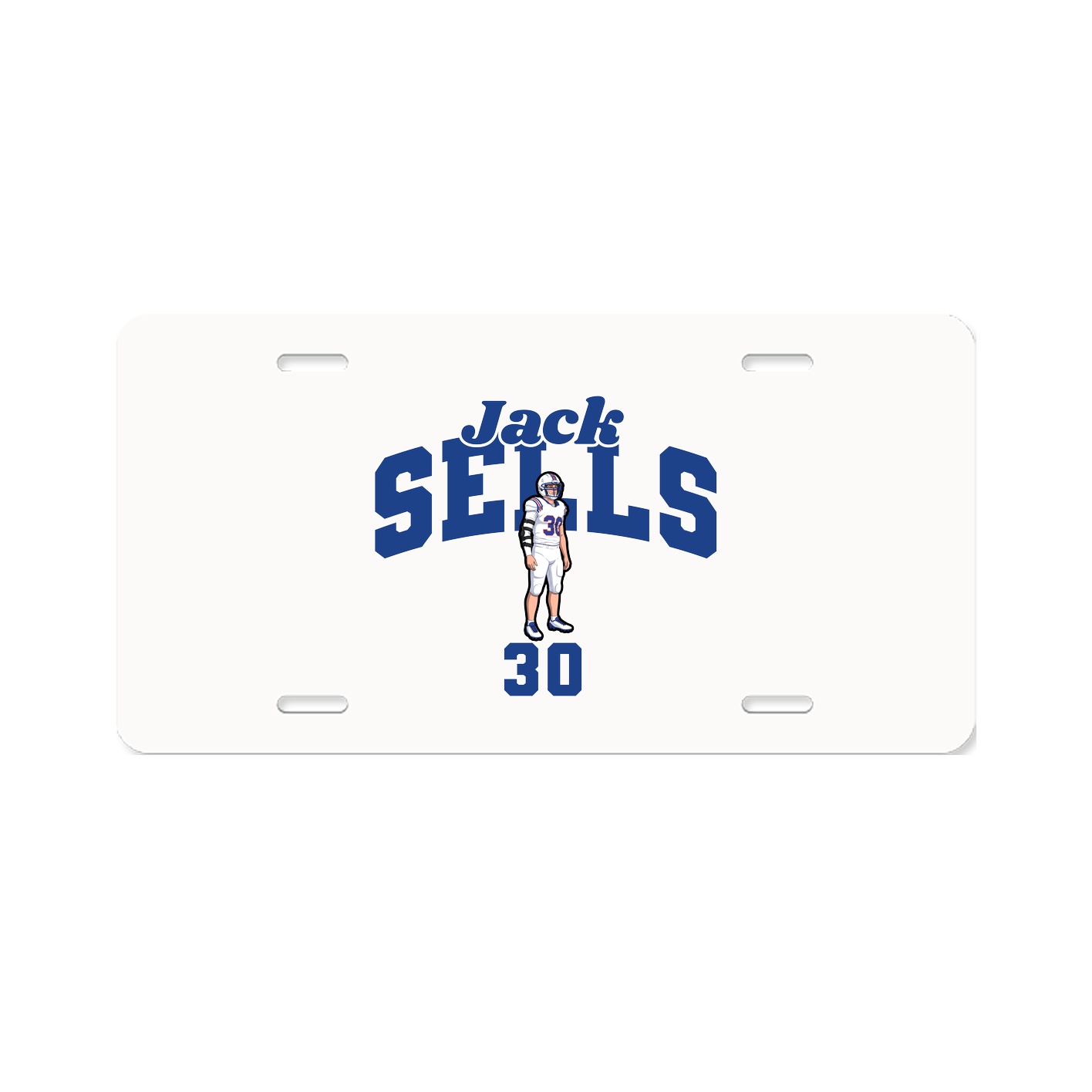 License Plate — Signature Arch in Classic