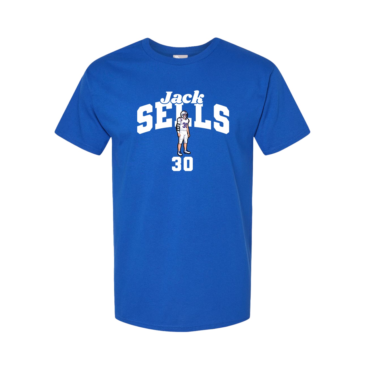 Youth Tee — Signature Arch in Royal