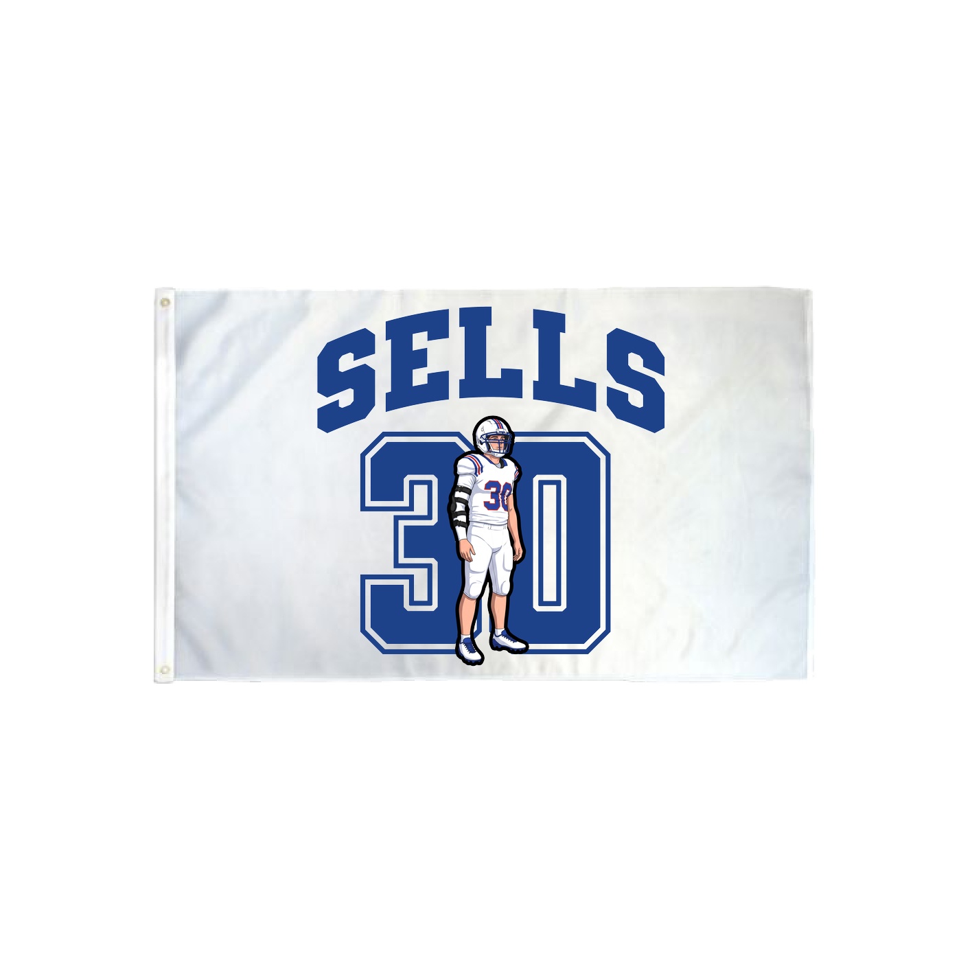 3x5 Flag — Number in Classic