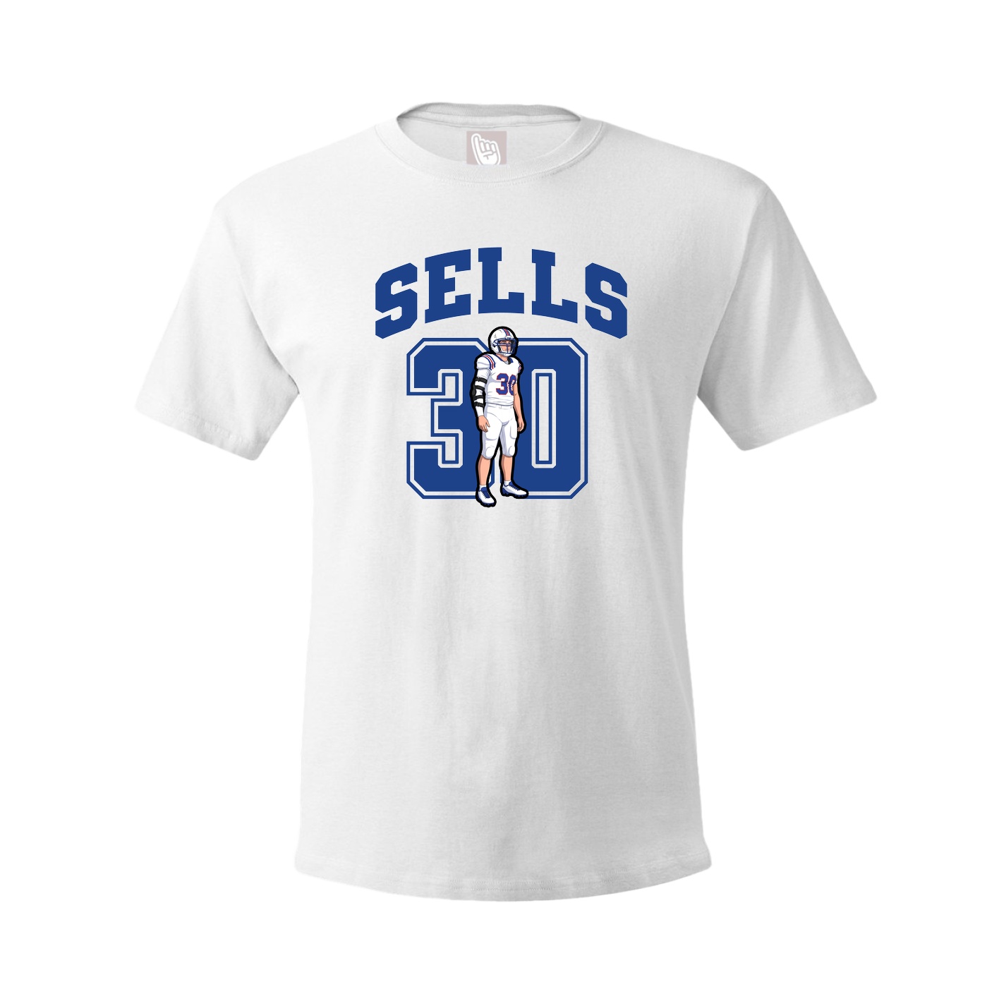 Tee — Number in White