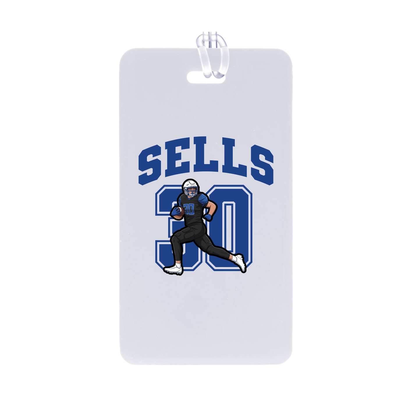 Bag Tag — Number in Classic