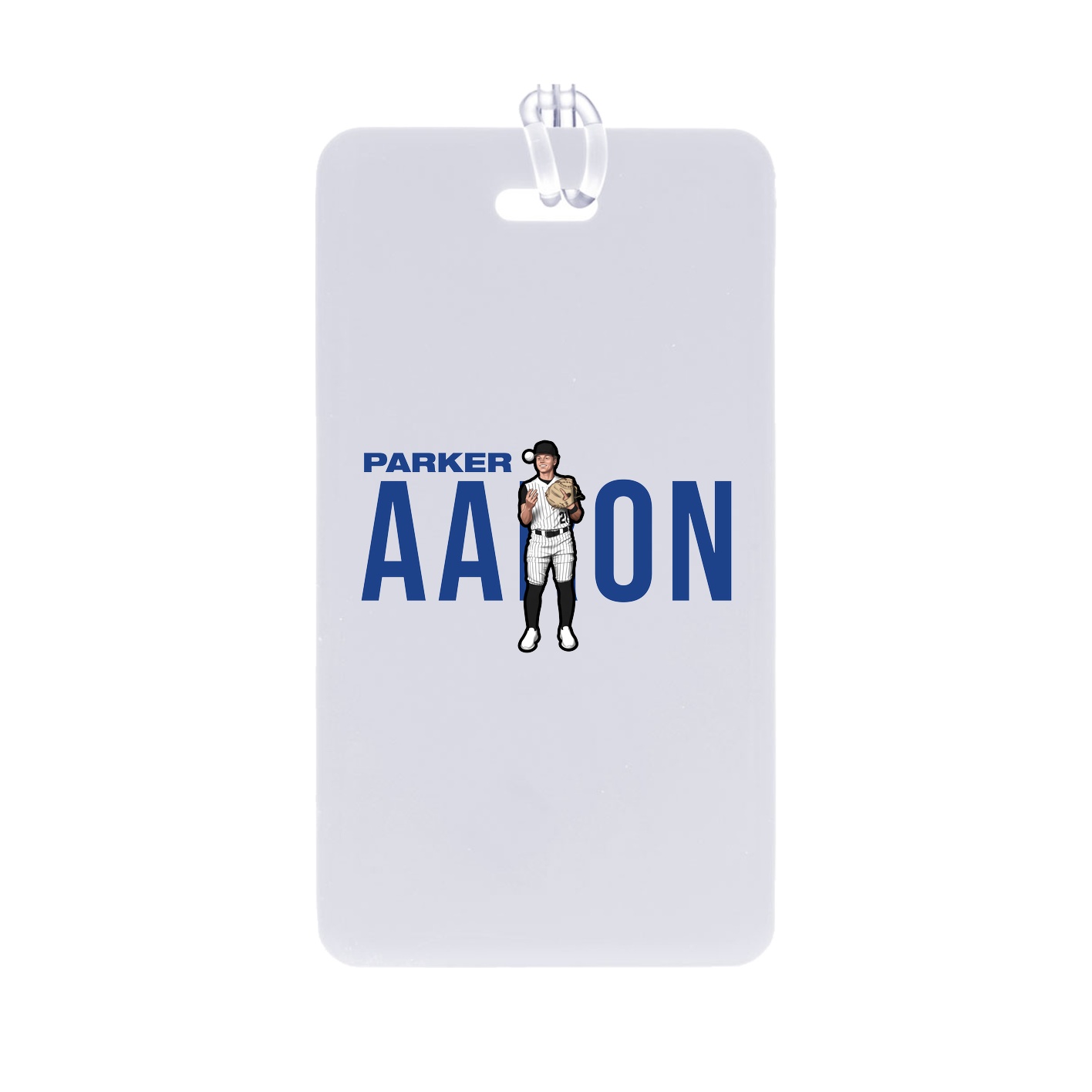Bag Tag — Player Name in Classic