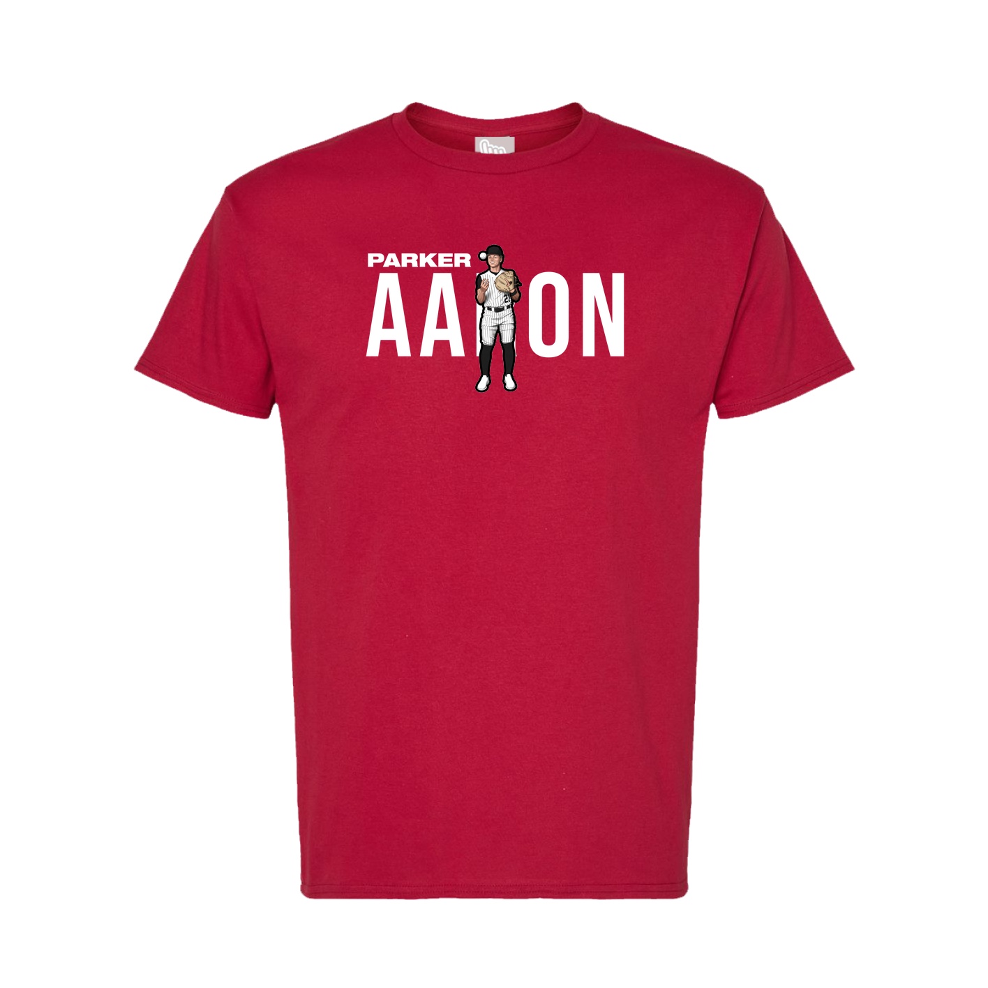 Tee — Player Name in Crimson