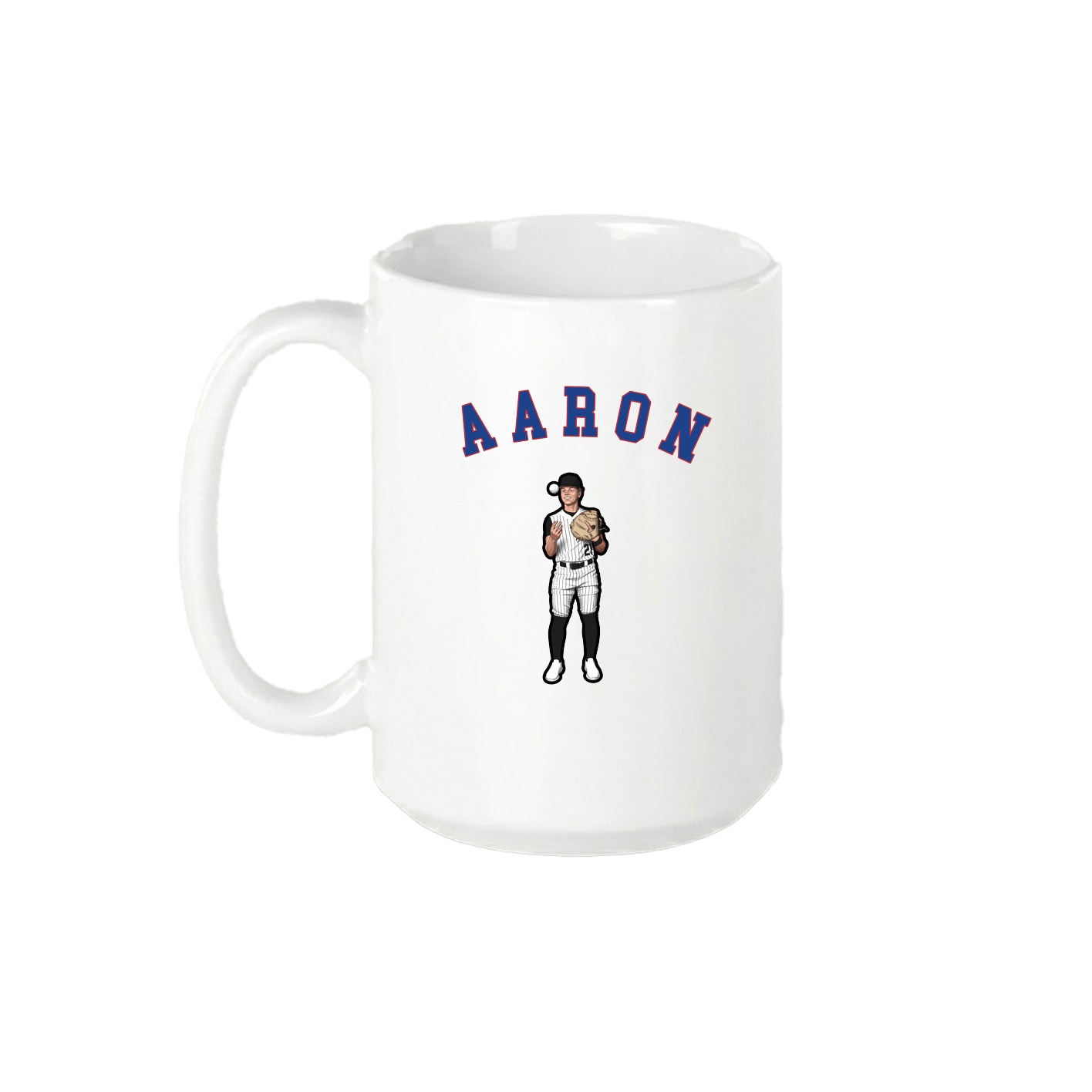 15oz Coffee Mug — Shirsey Arch in White